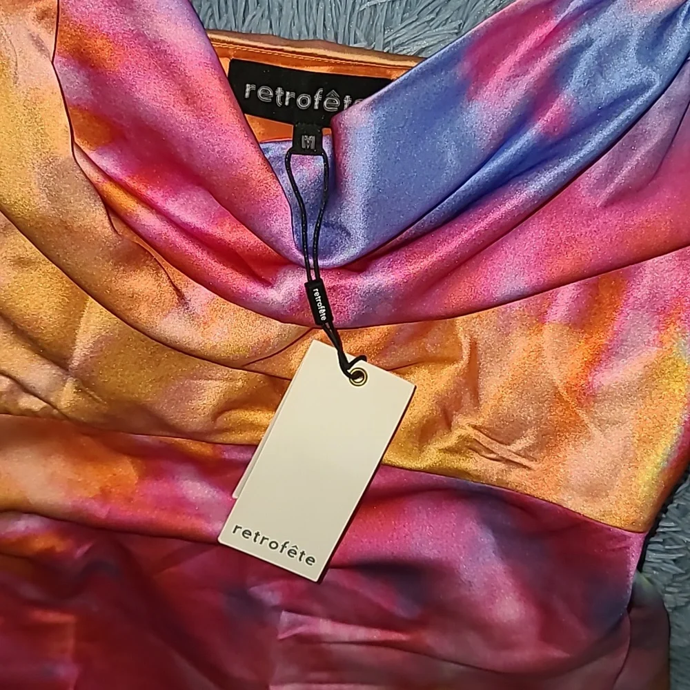 Ariella silk retrofête dress - Picture 7 of 10